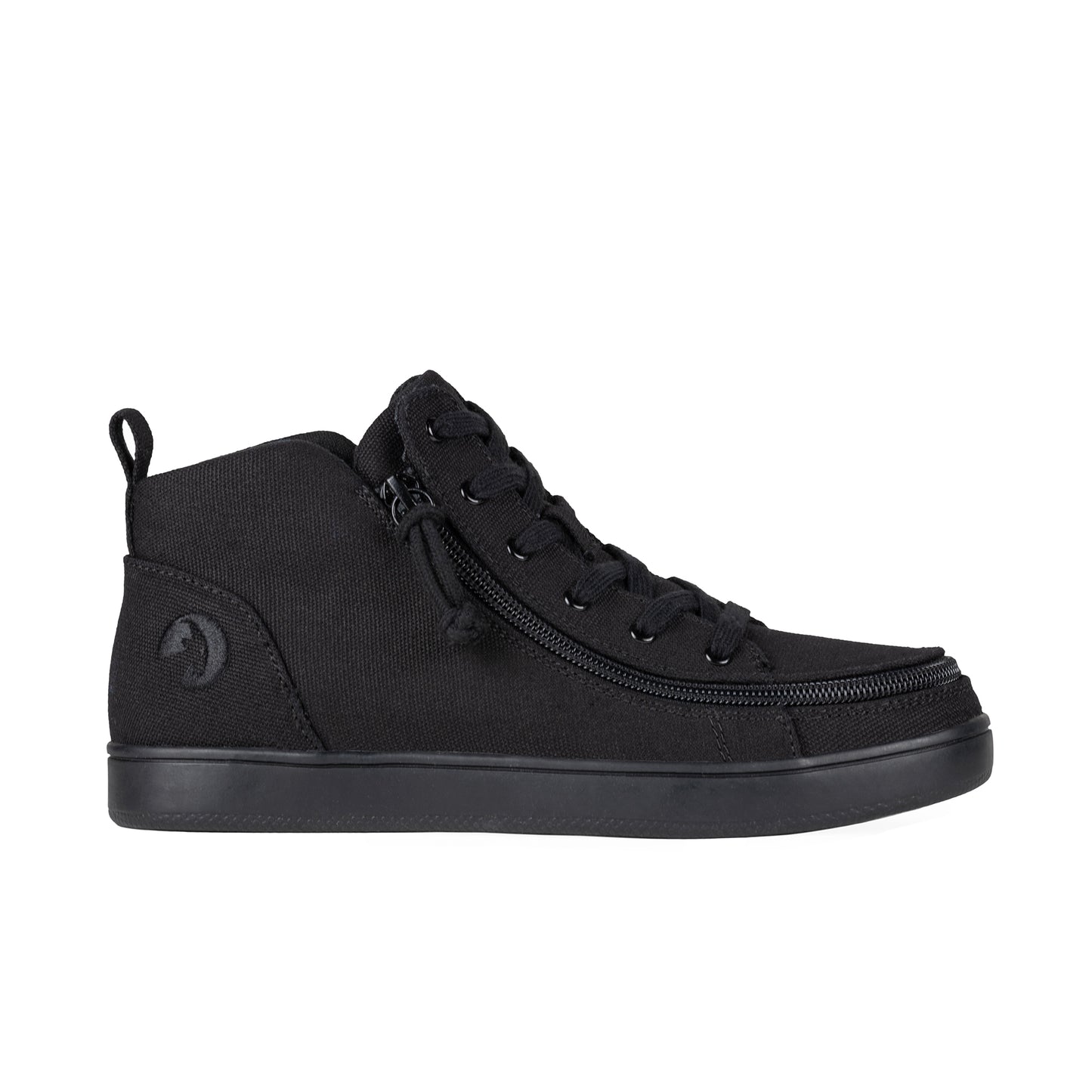 FINAL SALE - Women's Black to the Floor BILLY Sneaker Lace Mid Tops