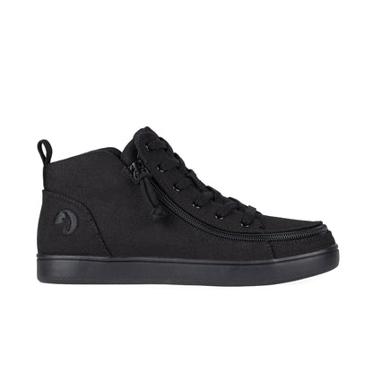 FINAL SALE - Women's Black to the Floor BILLY Sneaker Lace Mid Tops