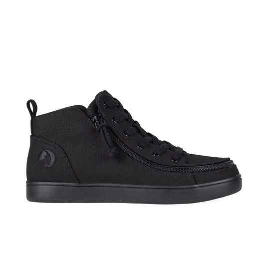 FINAL SALE - Women's Black to the Floor BILLY Sneaker Lace Mid Tops