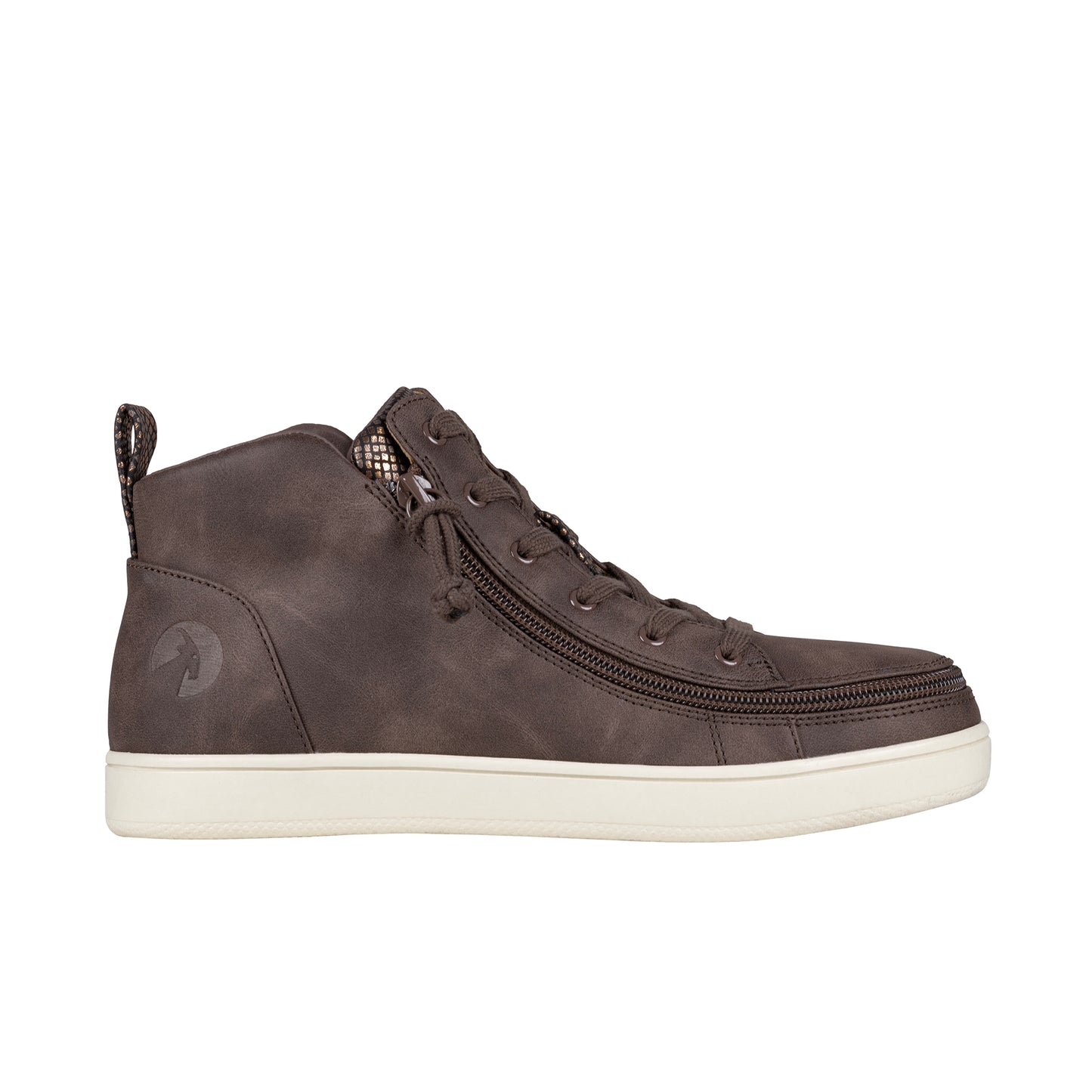 FINAL SALE - Women's Espresso BILLY Sneaker Lace Mid Tops