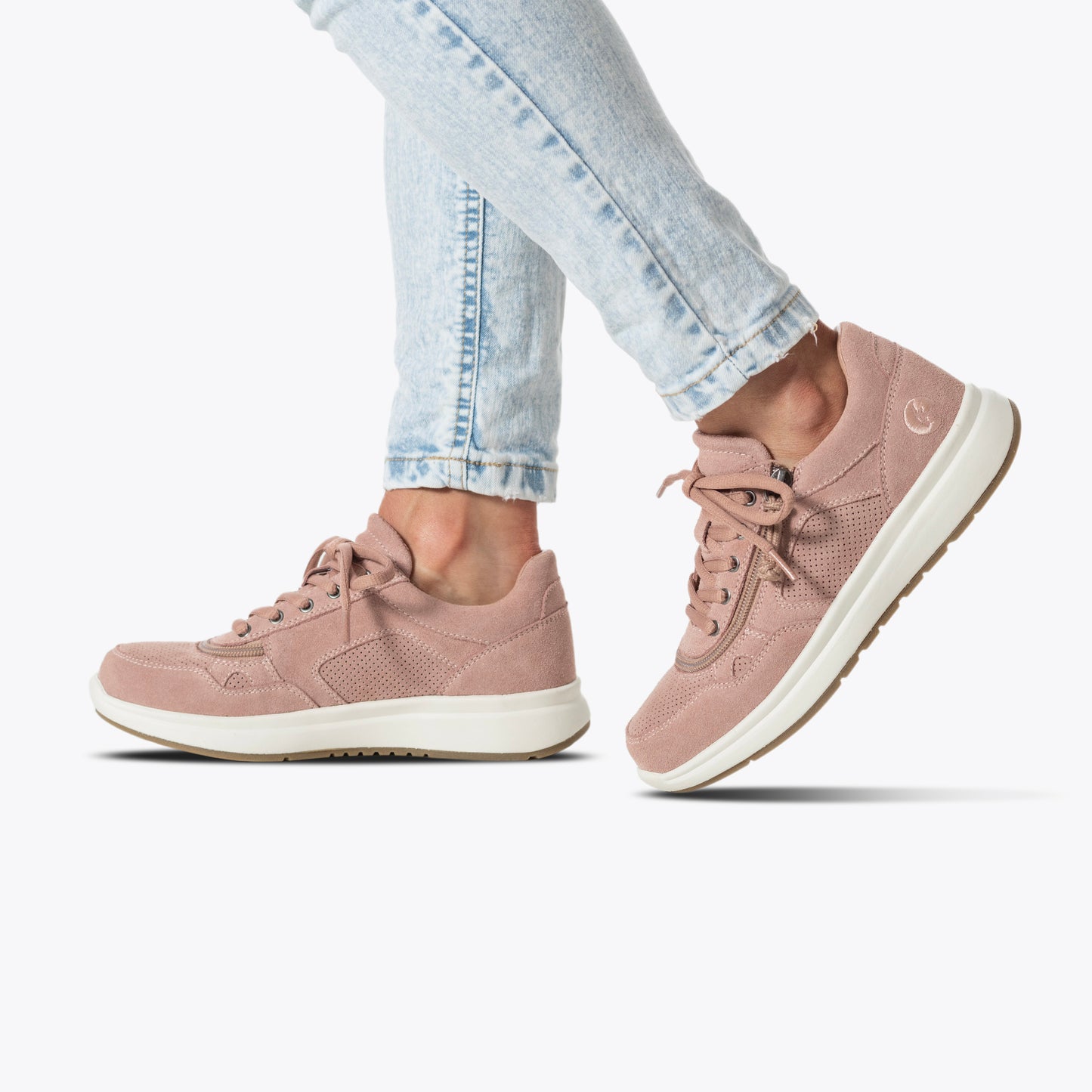 Women's Blush Suede BILLY Comfort Jogger