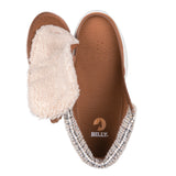 top open view of cognac cuff