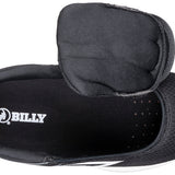 FINAL SALE - Women's Black/White BILLY Comfort Inclusion Athletic Sneakers (Extra-Wide Only)