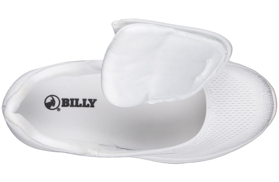 Women's White BILLY Sport Inclusion Athletic Sneakers – BILLY Footwear