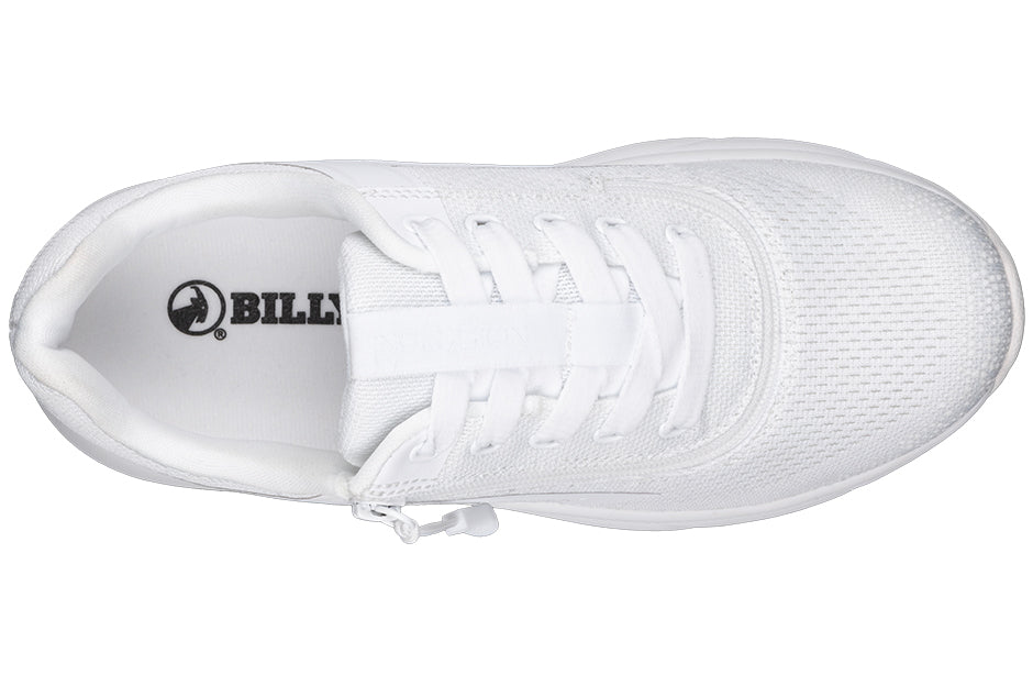 Billy R Sports Women's White BILLY Sport Inclusion Athletic Sneakers – BILLY Footwear