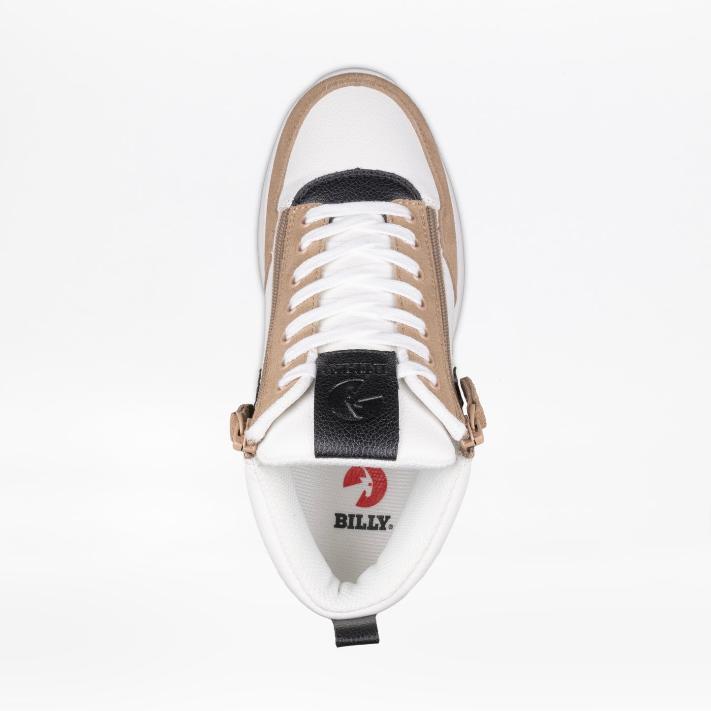 Women's White/Tan/Black BILLY Comfort DZ High