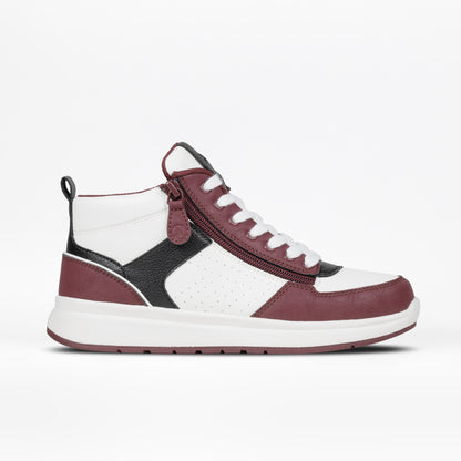 Women's White/Wine/Black BILLY Comfort DZ High