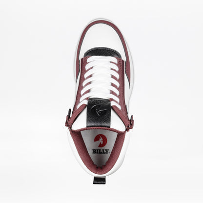 Women's White/Wine/Black BILLY Comfort DZ High