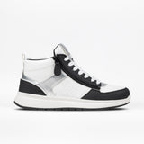 Women's White/Black/Silver BILLY Comfort DZ High