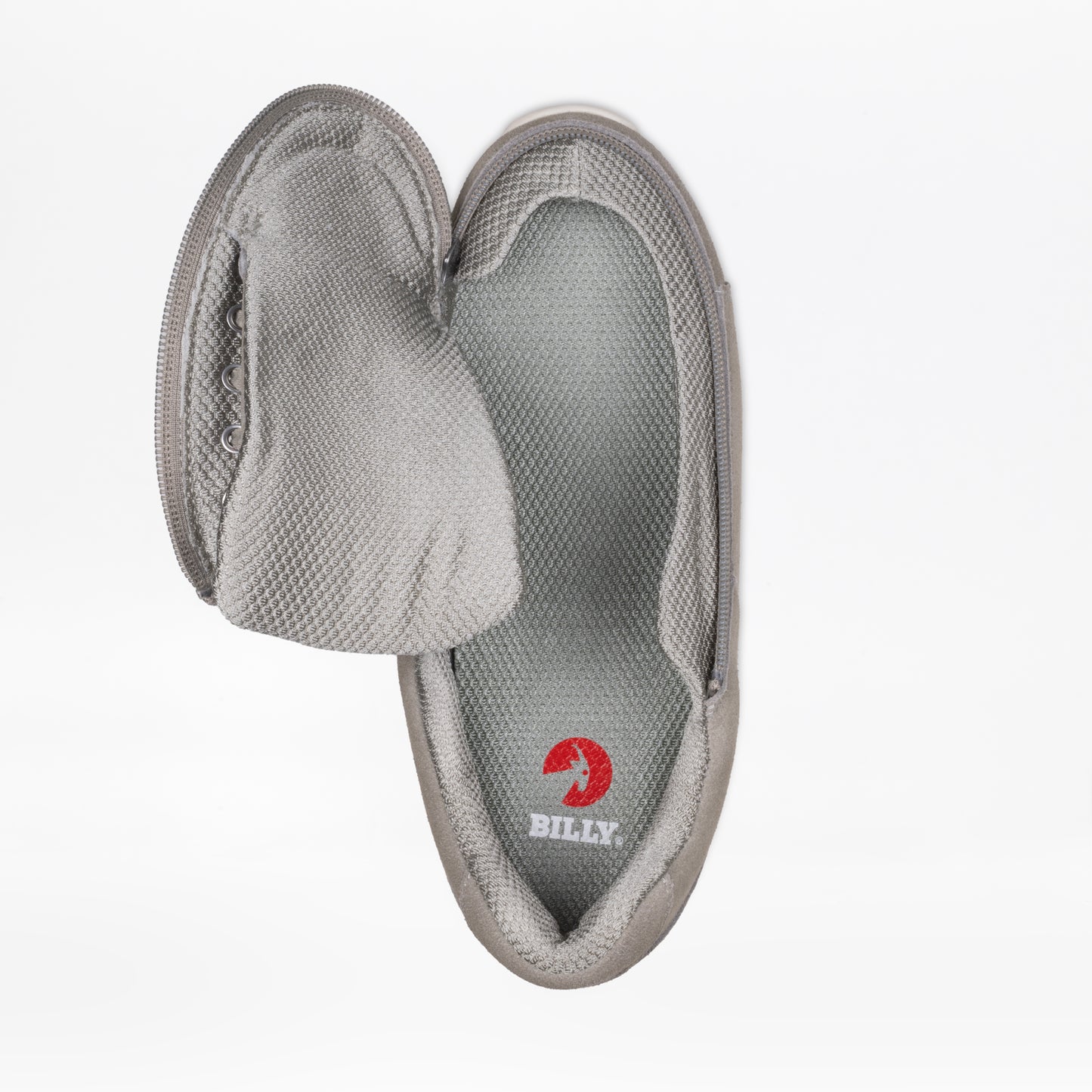 Women's Grey Suede BILLY Comfort Plush