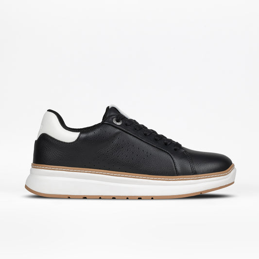 Women's Black Leather BILLY Comfort Luxe