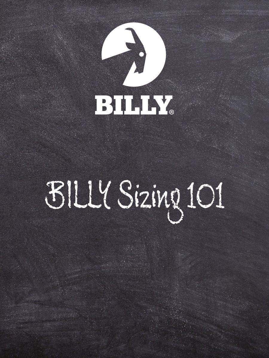 Sizing Help BILLY Footwear