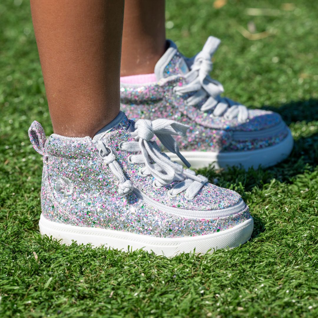 Silver Multi Glitter BILLY Classic D|R II High