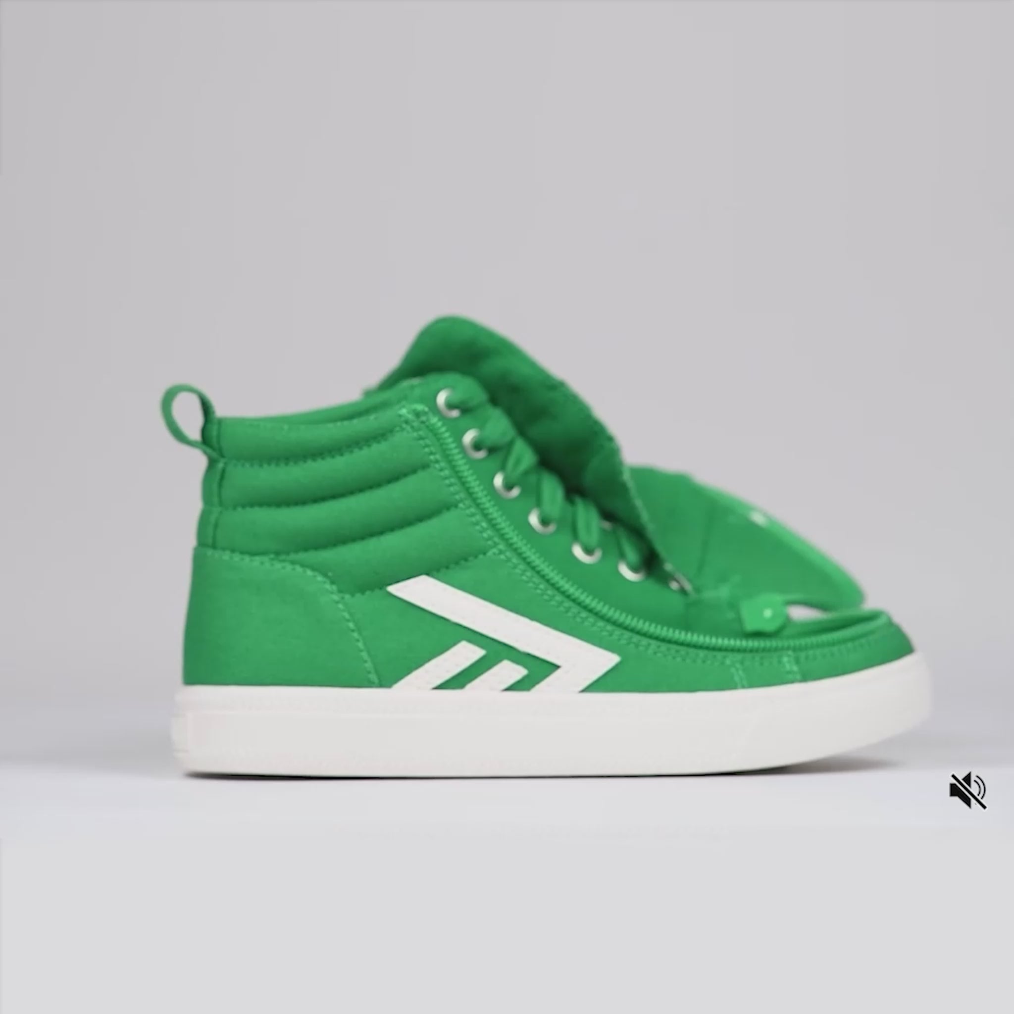 Green/White BILLY CS High – BILLY Footwear