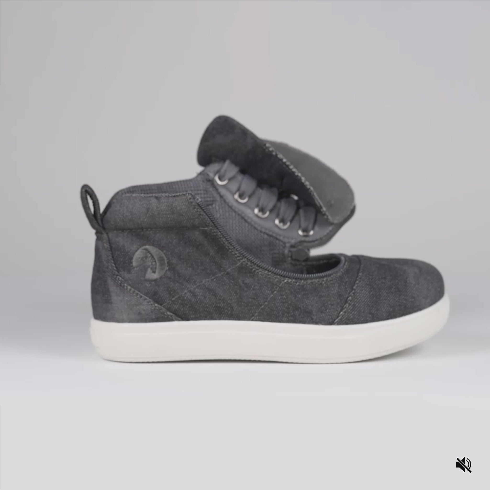 Black Acid Wash BILLY D|R II Short Wrap High – BILLY Footwear