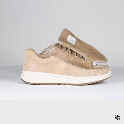 Women's Tan Suede BILLY Comfort Low