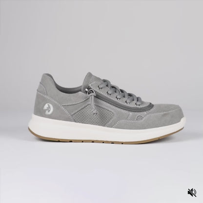 Women's Grey Suede BILLY Comfort Jogger