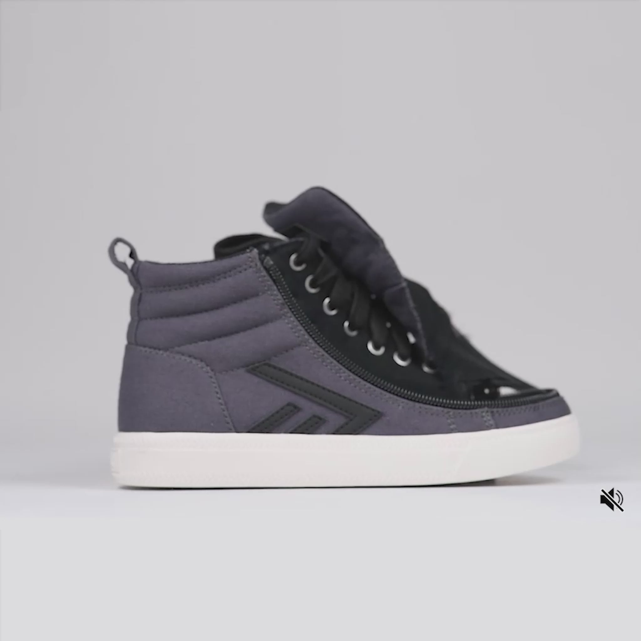 Charcoal/Black BILLY CS High – BILLY Footwear