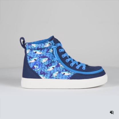 Blue Sharks BILLY Classic Lace High Tops