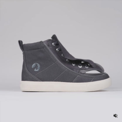 Charcoal/White BILLY Classic Lace High Tops