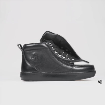 Black to the Floor Leather BILLY Classic D|R II High