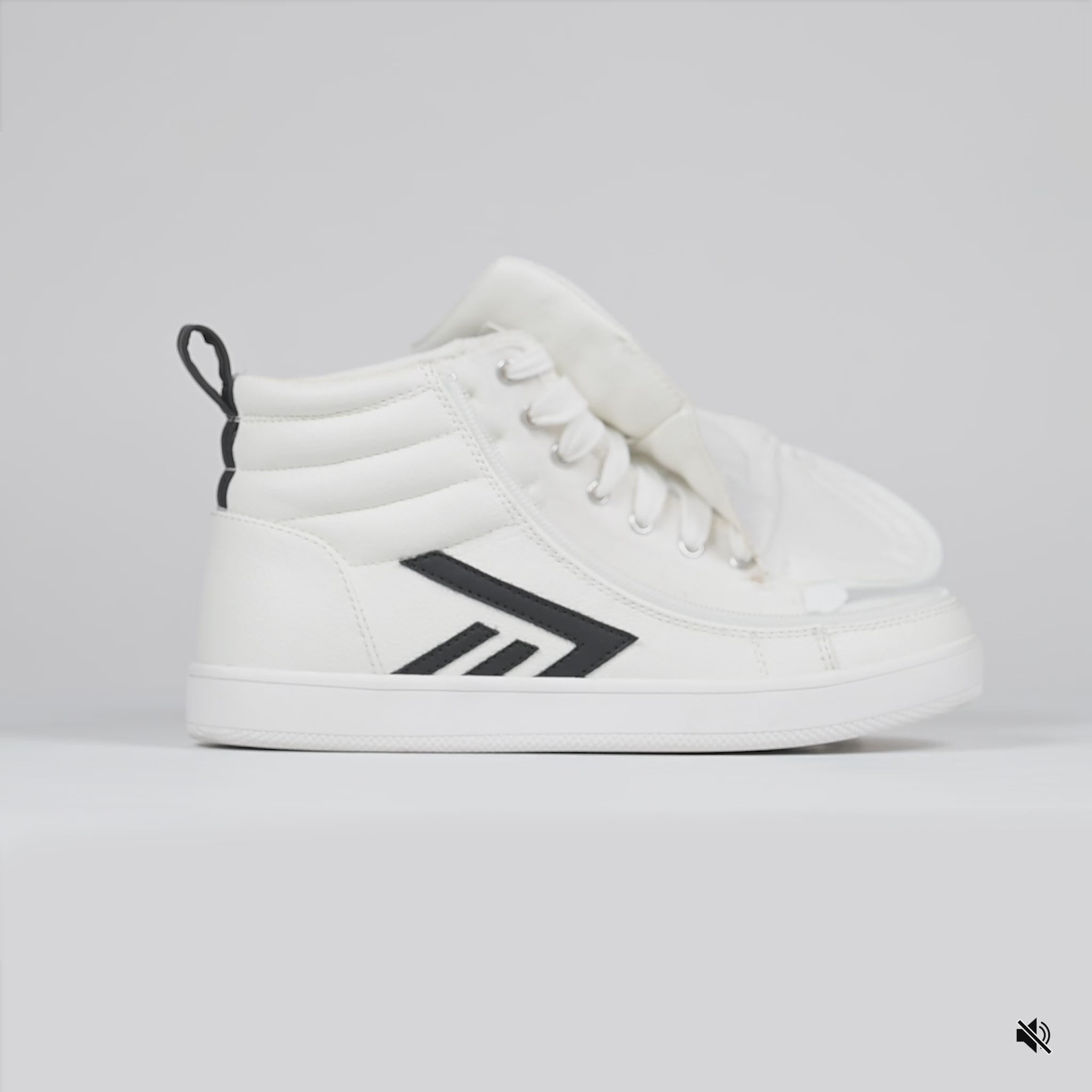 Men's White/Black BILLY CS High – BILLY Footwear