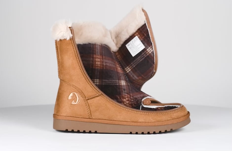 Women s Chestnut BILLY Cozy Boots BILLY Footwear