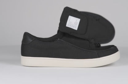 SALE - Women's Black Canvas BILLY Sneaker Low Tops