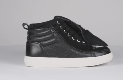 SALE - Black Leather BILLY Ten9 CS Sneaker High Tops