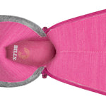 Grey Rain Boots, zipper shoes, like velcro, that are adaptive, accessible, inclusive and use universal design to accommodate an afo. BILLY Footwear is medium and wide width, M, D and EEE, are comfortable, and come in toddler, kids, mens, and womens sizing.