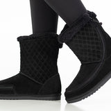 On-foot of cozy boot