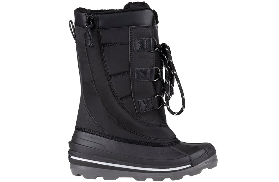 Black winter outlet boots