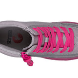 FINAL SALE - Grey/Pink BILLY Classic Lace High Tops