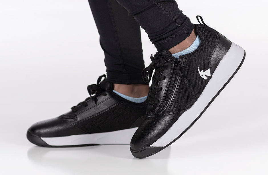 Identitet Swipe Dalset SALE - Black/White BILLY Sport Court Athletic Sneakers – BILLY Footwear