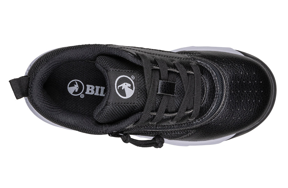 FINAL SALE - SALE - Black/White BILLY Sport Court Athletic Sneakers
