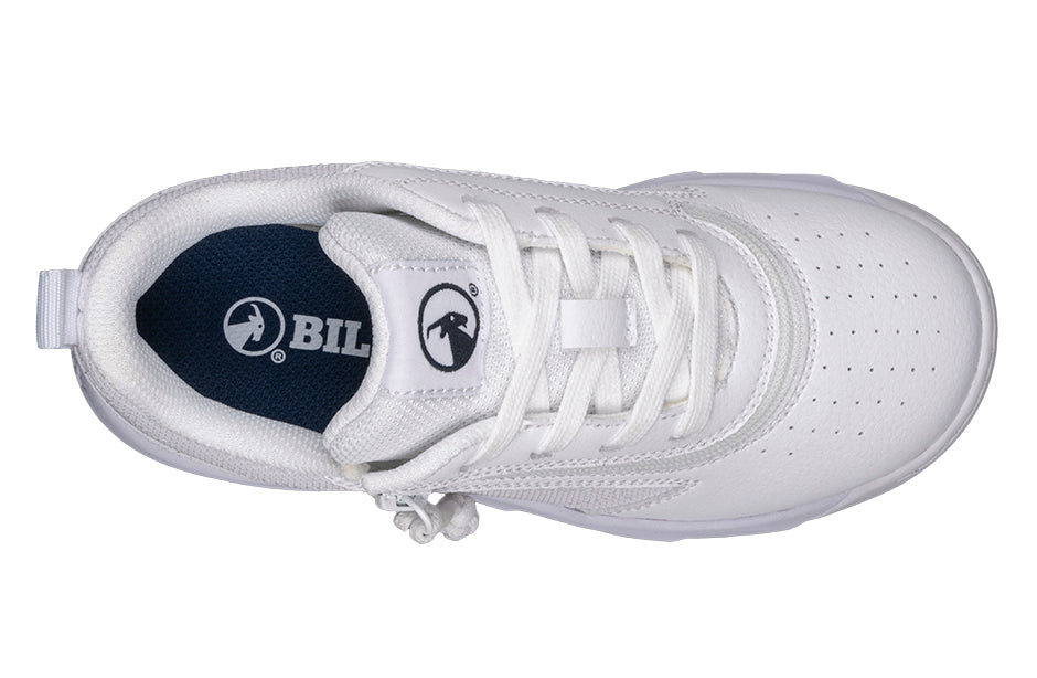 SALE - White/Navy BILLY Sport Court Athletic Sneakers