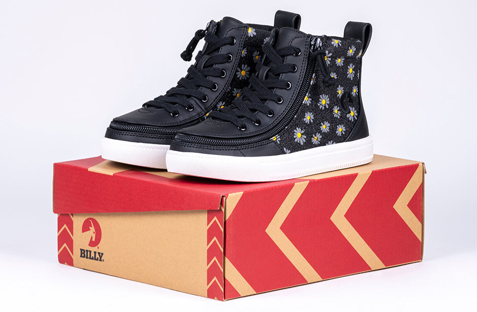 Black to the Floor Canvas BILLY Classic Lace High Tops – BILLY