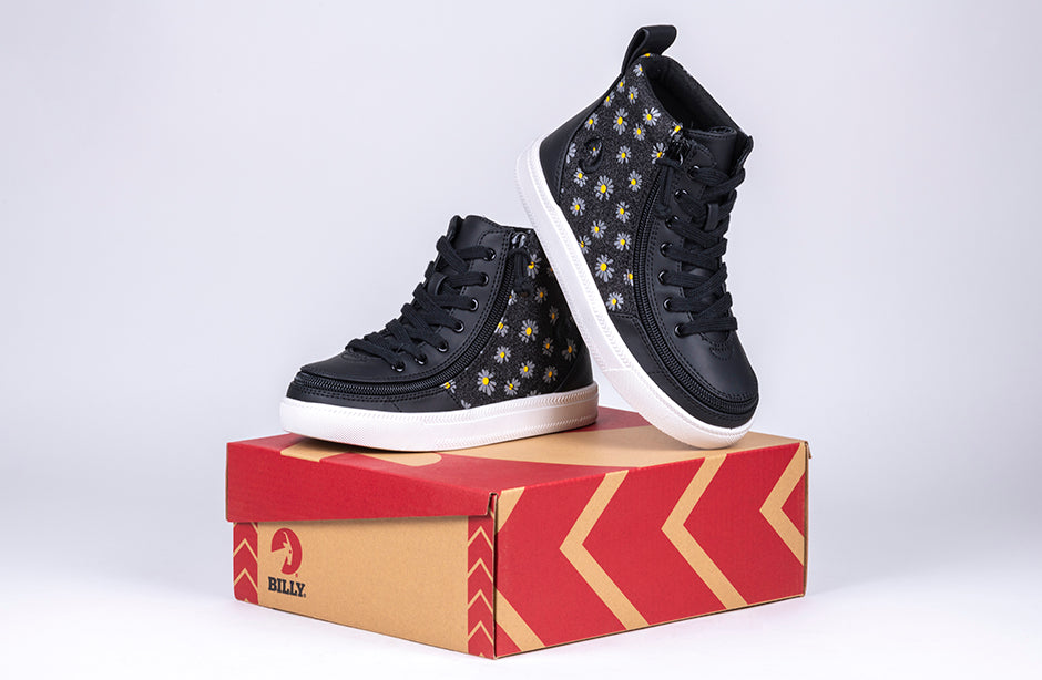 Black Daisy BILLY Classic Lace High Tops – BILLY Footwear