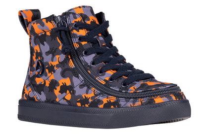 SALE - Orange Dino BILLY Classic Lace High Tops
