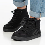 FINAL SALE - Black to the Floor BILLY CS Sneaker High Tops