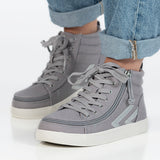 FINAL SALE - Grey/Silver BILLY CS Sneaker High Tops