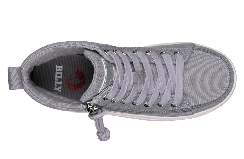 FINAL SALE Grey Silver BILLY CS Sneaker High Tops