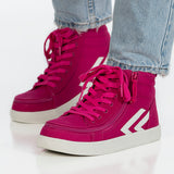 FINAL SALE - Fuchsia/White BILLY CS Sneaker High Tops