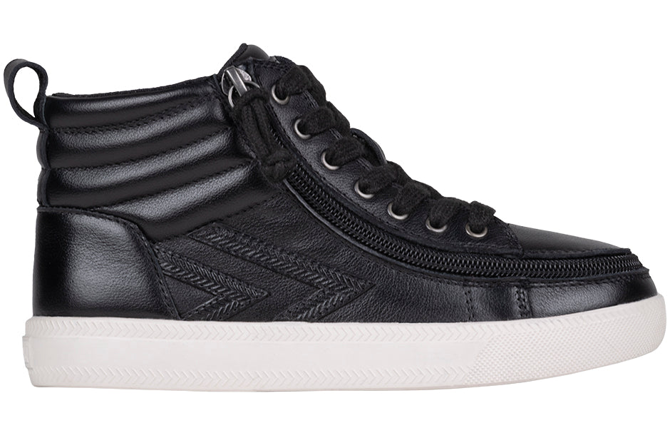 FINAL SALE - Black Leather BILLY Ten9 CS Sneaker High Tops