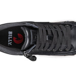 top view of Black Leather BILLY Ten9 CS Sneaker High Tops