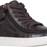 3/4 view of Brown Leather BILLY Ten9 CS Sneaker High Tops