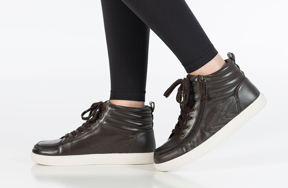 offentlig smal undgå FINAL SALE - Brown Leather BILLY Ten9 CS Sneaker High Tops – BILLY Footwear