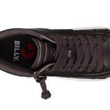 top view of Brown Leather BILLY Ten9 CS Sneaker High Tops