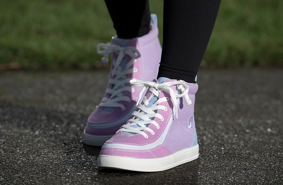besøg Sprede gå på indkøb UV Colorblock BILLY Classic Lace High Tops – BILLY Footwear