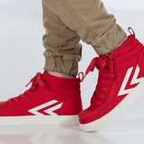 FINAL SALE - Red/White BILLY CS Sneaker High Tops